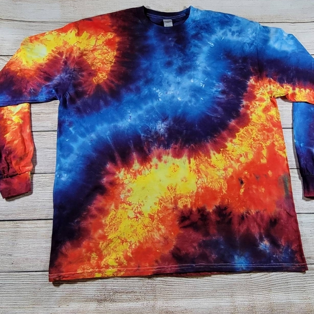 Hand Dyed Long Sleeve Tshirt